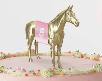 Horse Cake Topper, Table Topper, Horse Centerpiece, Derby Party Decor, Wedding Decor, Horse Theme, Horse Figure, Horse Home Decor Pony Party