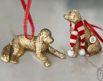 Doodle Dog Ornament: Goldendoodle, Labradoodle, Bernedoodle, Sheepadoodle, Aussiedoodle, Cavapoo, Schnoodle, Whoodle, Poo & more!