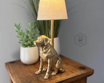 Lampe de table Labrador Retriever : sans fil + rechargeable
