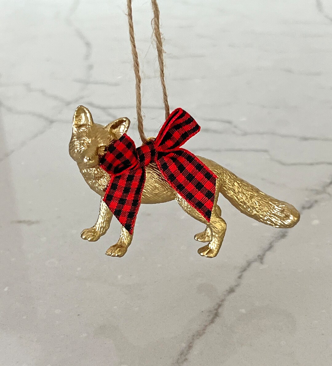 Fox Ornament, Fox Gift, Fox, Christmas Ornament, Fox Figure, Tree