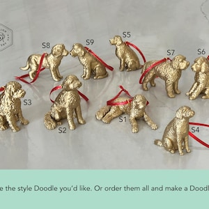 Ornamente für Hundeliebhaber: Goldendoodle, Labradoodle, Bernedoodle, Sheepadoodle, Aussiedoodle, Cavapoo, Schnoodle, Whoodle, Poo & mehr! Bild 6