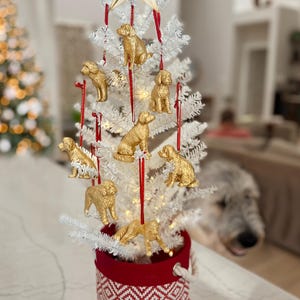Ornamente für Hundeliebhaber: Goldendoodle, Labradoodle, Bernedoodle, Sheepadoodle, Aussiedoodle, Cavapoo, Schnoodle, Whoodle, Poo & mehr! Bild 16