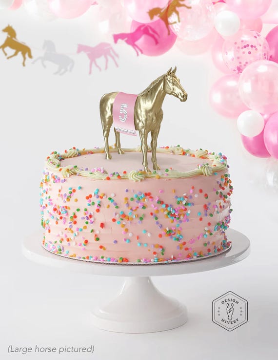 Banner E Ghirlande Per Festa A Tema Cavallo, Decorazioni In Feltro Per Compleanni