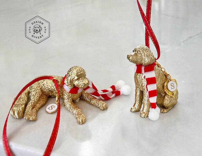 Ornamente für Hundeliebhaber: Goldendoodle, Labradoodle, Bernedoodle, Sheepadoodle, Aussiedoodle, Cavapoo, Schnoodle, Whoodle, Poo & mehr! Bild 15
