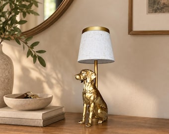 Vizsla | Sporting Dog Lamp | Cordless Rechargeable Accent Light | Trendy Home Decor