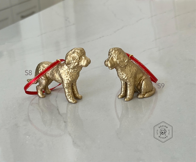 Ornamente für Hundeliebhaber: Goldendoodle, Labradoodle, Bernedoodle, Sheepadoodle, Aussiedoodle, Cavapoo, Schnoodle, Whoodle, Poo & mehr! Bild 10