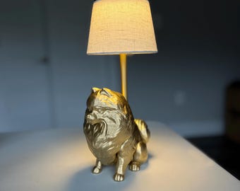 Lampe de table de Poméranie : sans fil et rechargeable