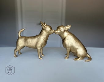 Chihuahua Decor Figures — Three Sizes: 4.5 inch, 7 inch & 9 Inches, 2 Styles
