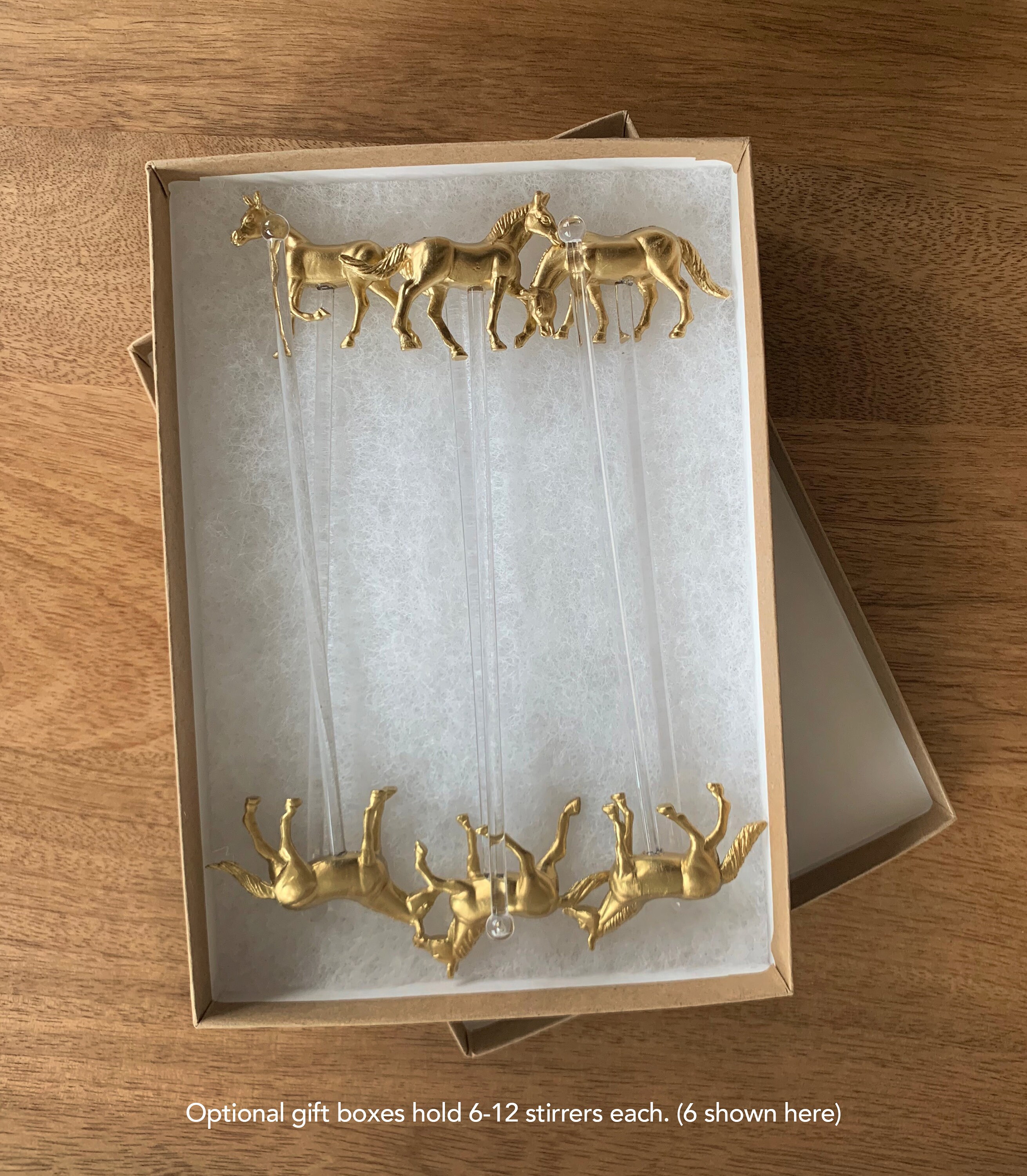 Metallic Horse / Pony Drink Stirrers Cocktail Swizzle Sticks Etsy