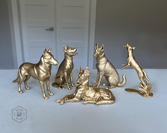 Belgian Malinois Shepherd Decor Figure: A Timeless Accent for Home & Celebrations