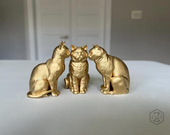 Décorations pour gâteaux chat tigré à poils courts, 3 styles - Ensemble pour les mariés en option
