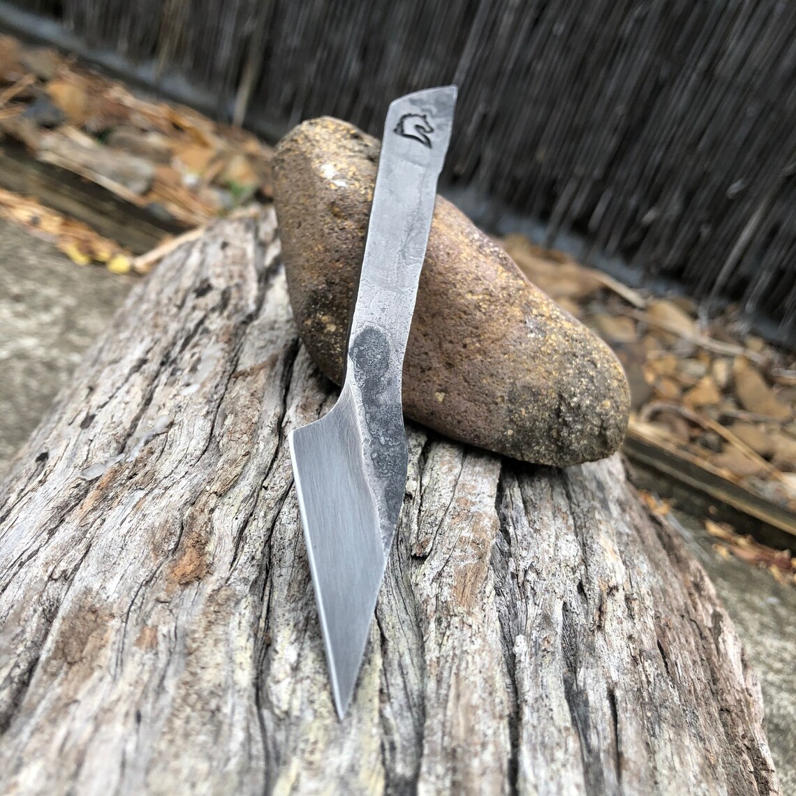 Kiridashi Knife With Hamon Hand & Hand Made Etsy