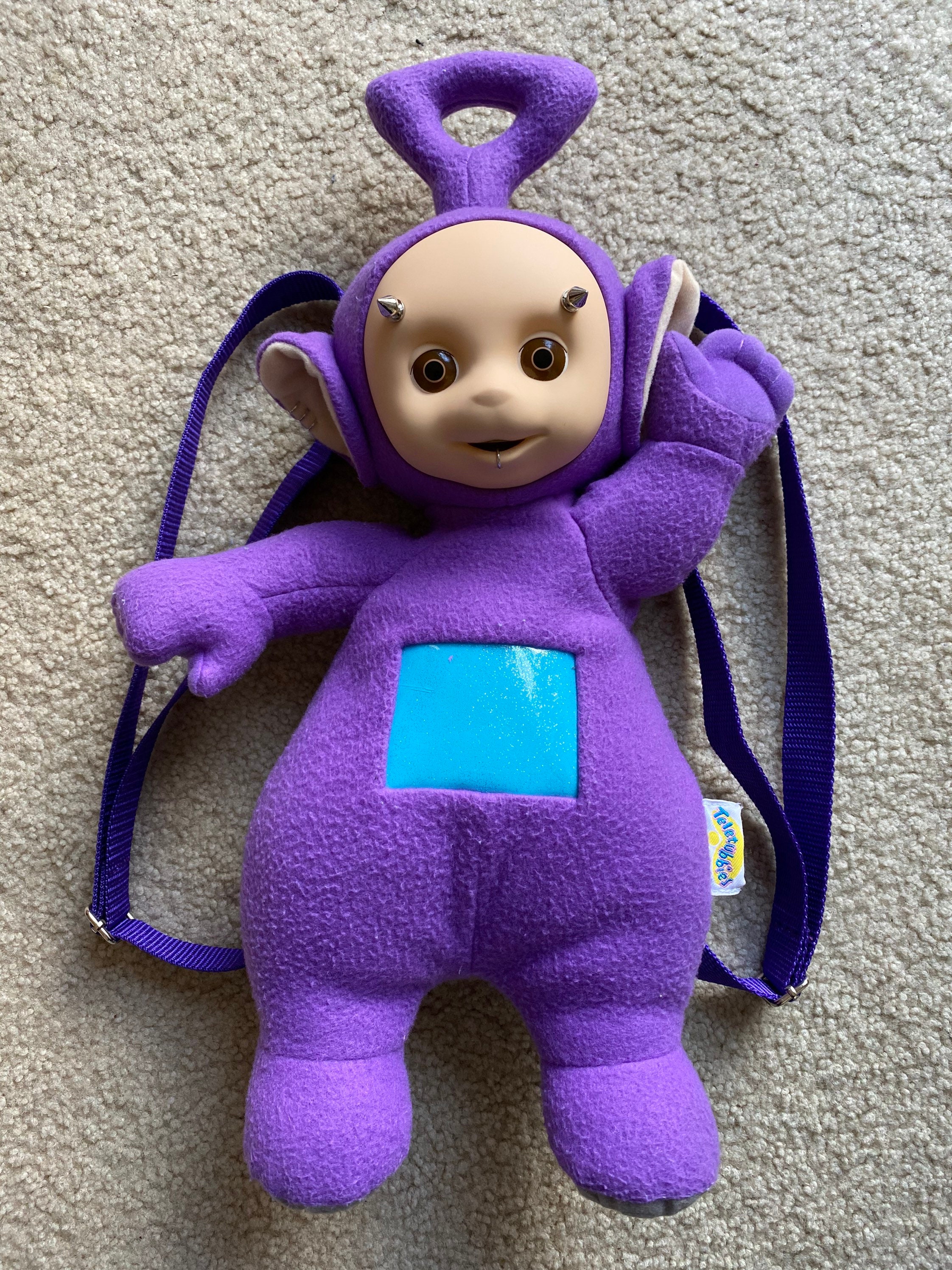Teletubbies backpack with chains new arrivals