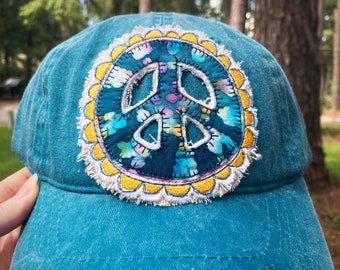 Peace Sign Caps Baseball Cap With Peace Sign - Etsy