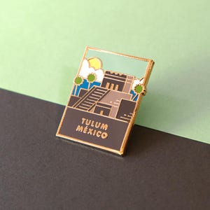 Tulum Enamel Pin