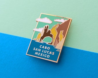 Cabo San Lucas Emaille Pin