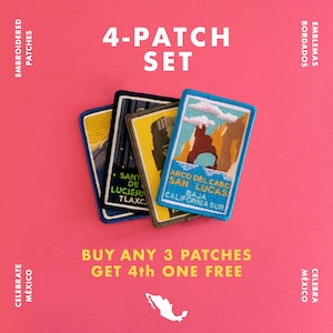 Mexico 4-Patch set