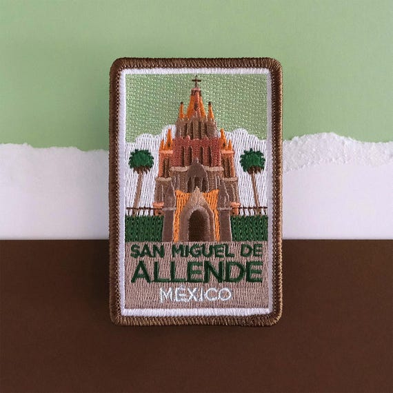 San Miguel de Allende Embroidered Iron-on Patch