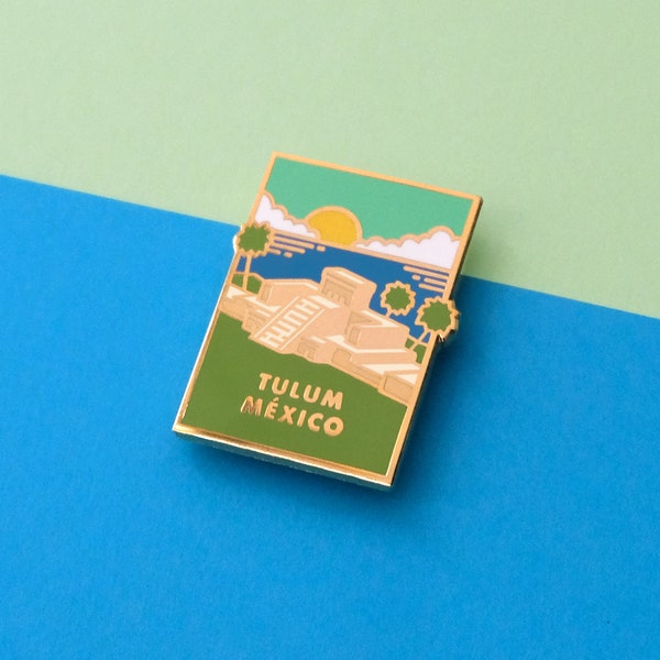 Tulum Enamel Pin