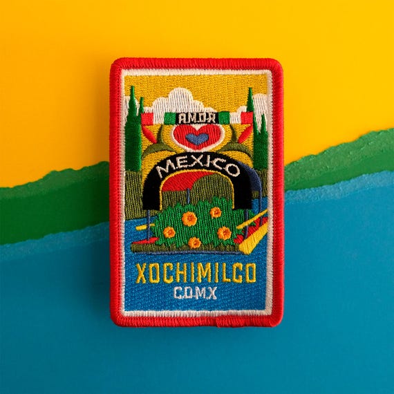 Xochimilco Embroidered Patch