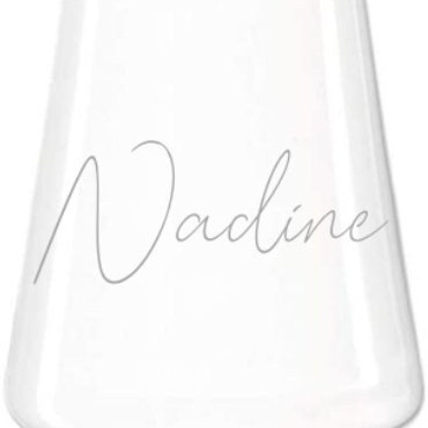 Weinglas  LEONARDO inkl. individuelle Gravur Wunschgravur Hochzeit Geburtstag Weihnachten Geschenk Name 400ml 560ml