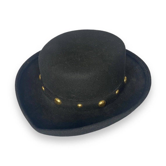 Vintage Bollman Hat Co. Doeskin Felt Hat Studded … - image 2