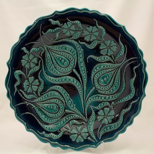 Handmade Turkish Ceramic Plate