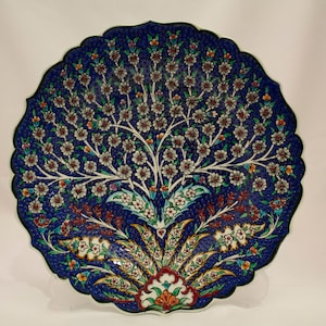 Handmade Turkish Ceramic Plate