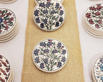 Handmade Turkish Ceramic Coaster