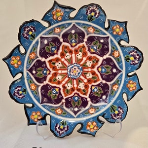 Handmade Turkish Ceramic Plate