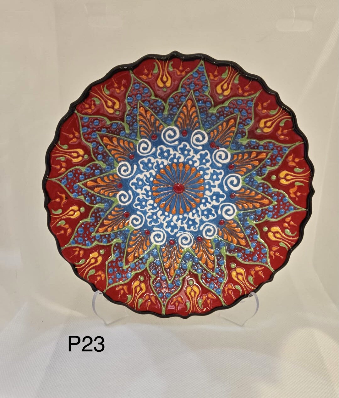 Handmade Turkish Ceramic Plate
