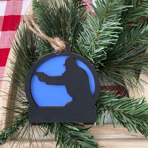 Police Officer Ornament, Cop Christmas Ornament, Gift For Policeman, Police Christmas Ornament