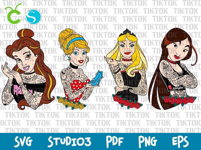 Free Free 268 Etsy Disney Princess Svg SVG PNG EPS DXF File