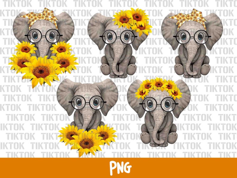 Free Free 281 Sunflower Elephant Svg SVG PNG EPS DXF File