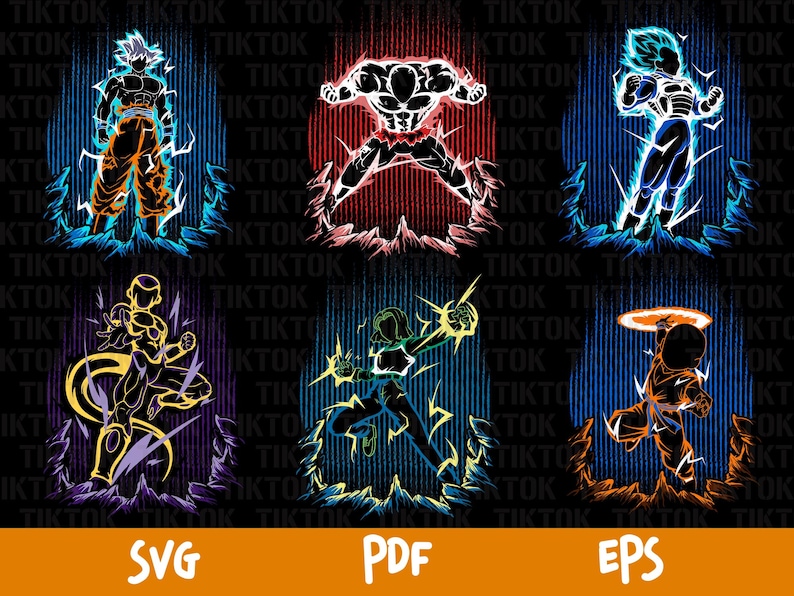 Free Free Goku Layered Svg 785 SVG PNG EPS DXF File