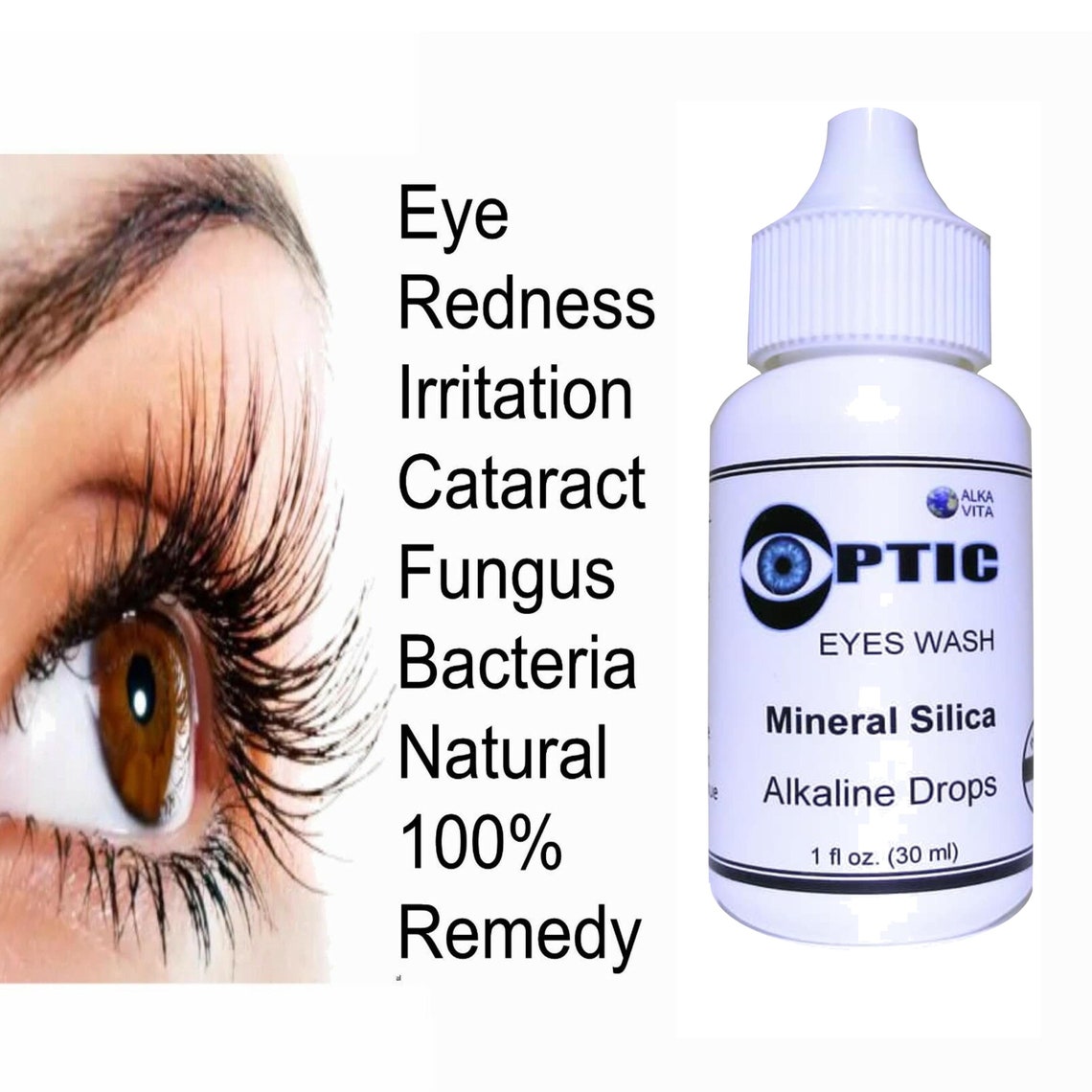 Eyes Drops Pterygium Redness Allergies Cataract Itching Etsy