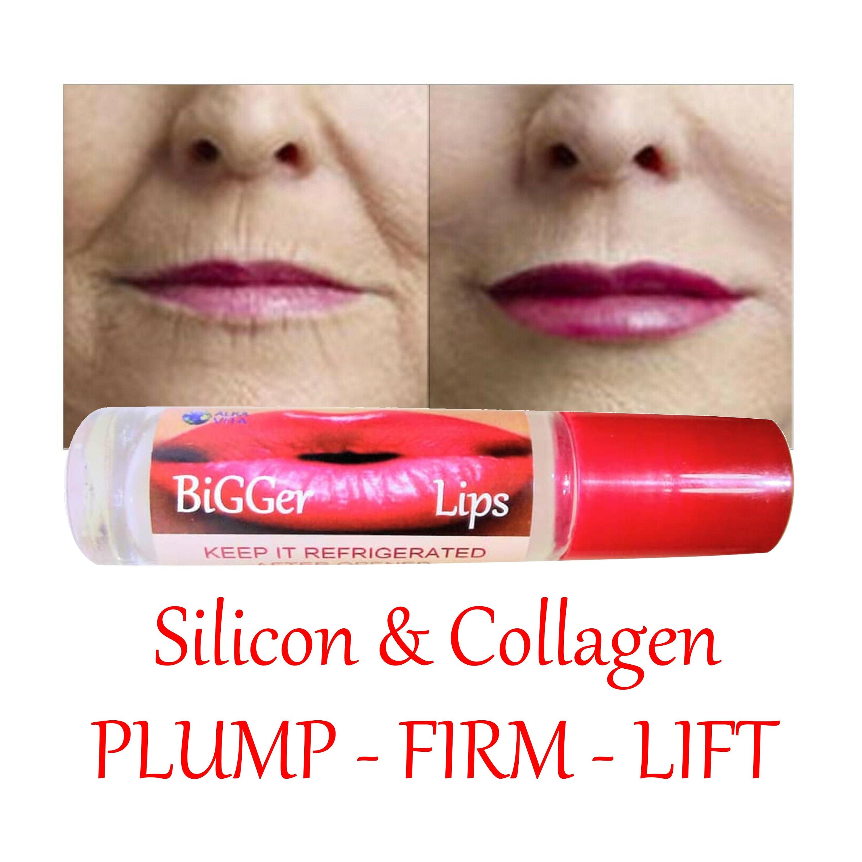 Lips Plumper Enhancer Firming Silicon & Collagen Organic Etsy