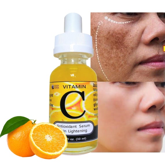 Vitamin C Organic Serum The Best Antioxidant Facial Skin Etsy