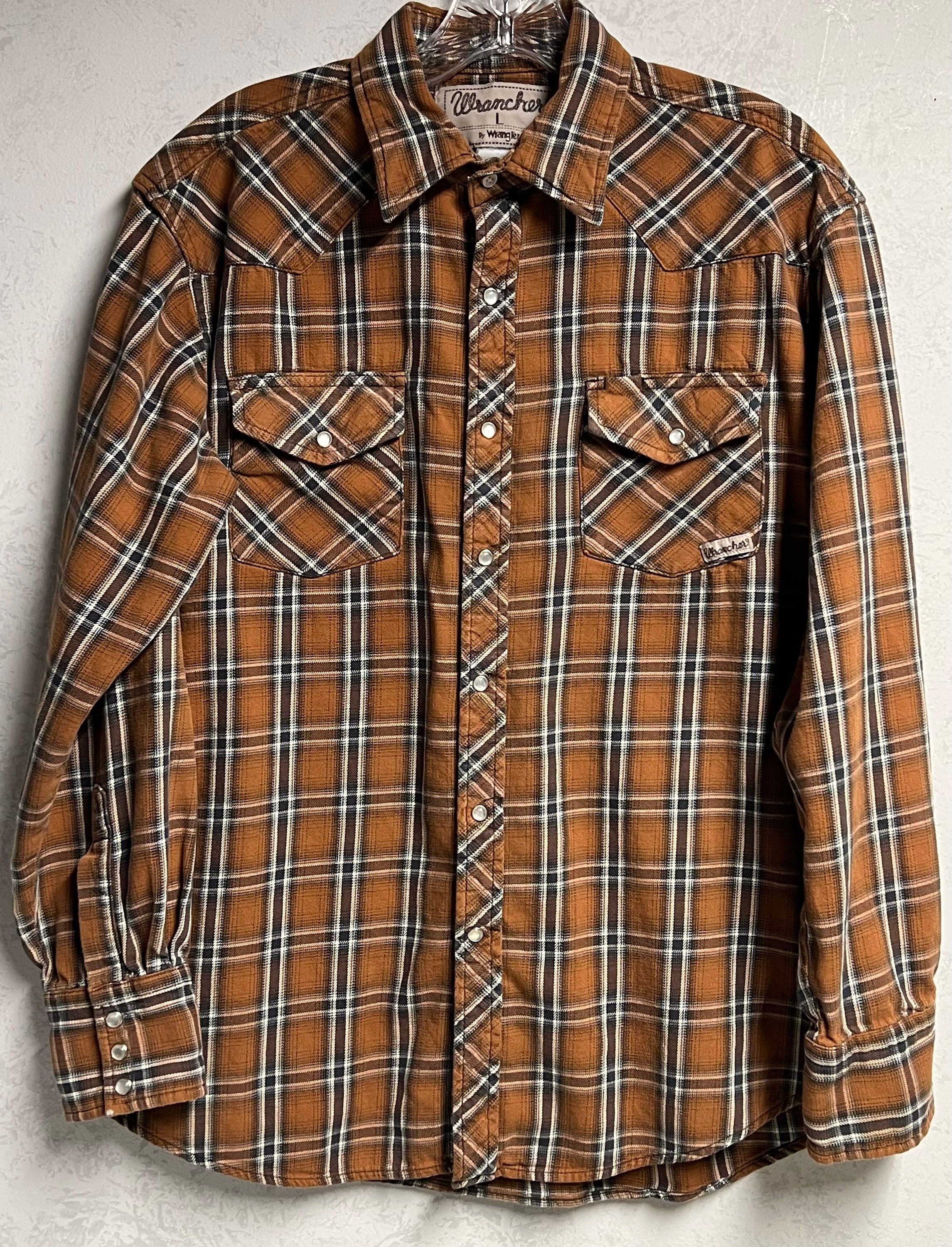 Wrangler Flannel - Etsy Australia