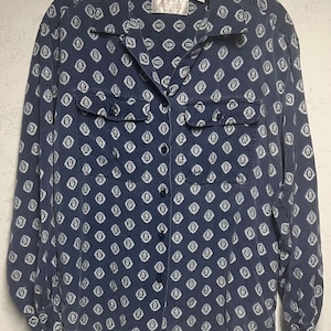 90s Rayon Blouse