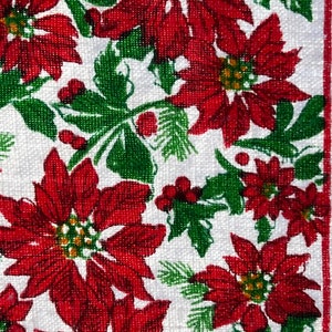 Vintage Christmas Tablecloth