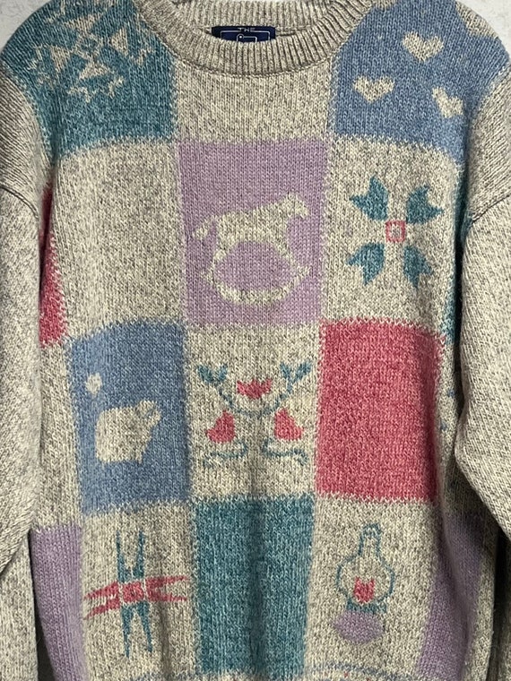 Early 90s Woolrich Graphic Sweater