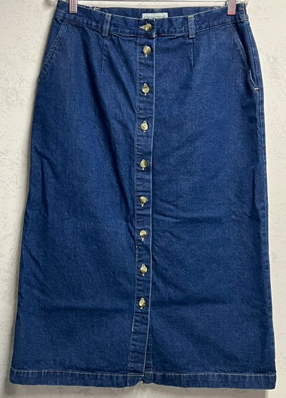 90s Cabin Creek Denim Skirt