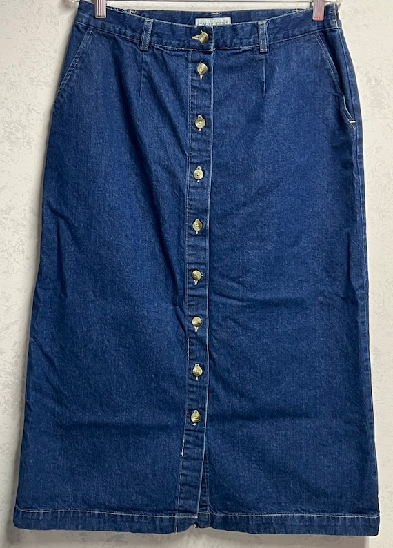 90s Cabin Creek Denim Skirt