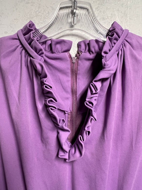 Vintage Lilac Ruffles Dress - image 3