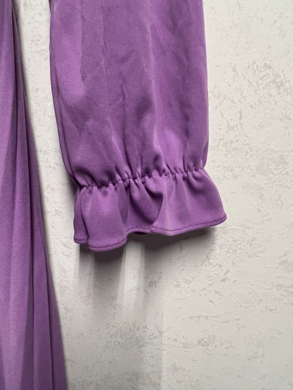 Vintage Lilac Ruffles Dress - image 8