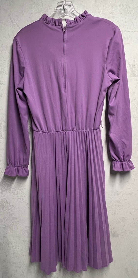 Vintage Lilac Ruffles Dress - image 2