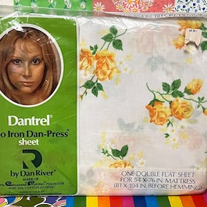 NOS Dantrel Double Flat Sheet