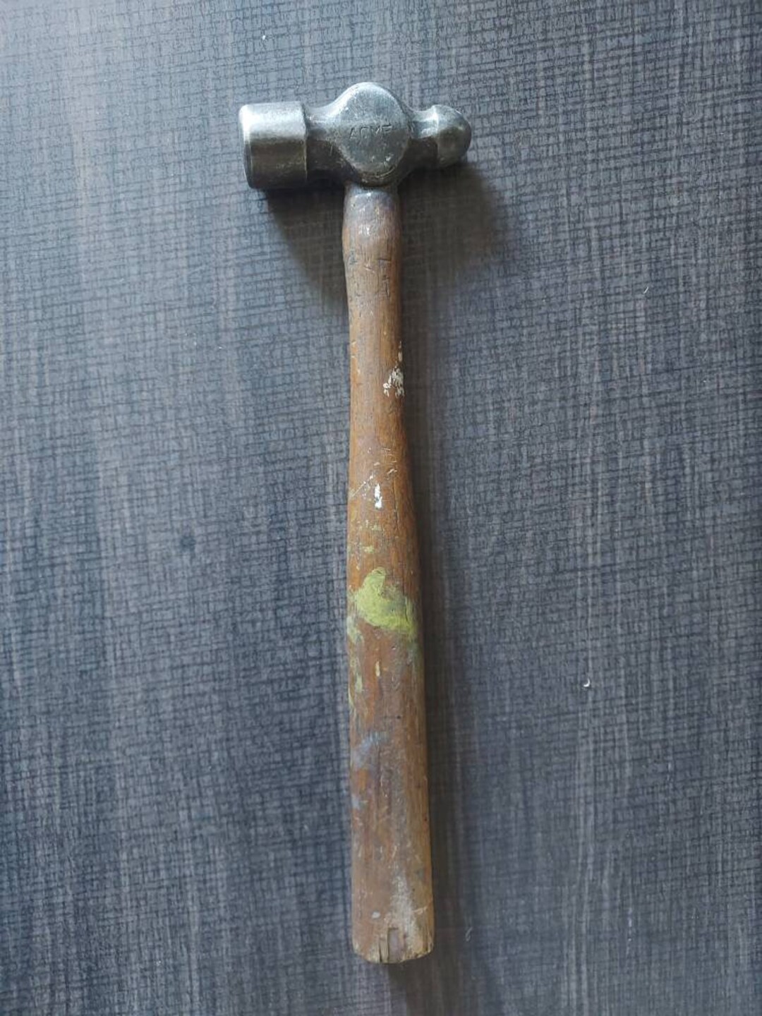 ACME Vintage Ballpeen Hammer Small 12 Inch Original Handle Etsy