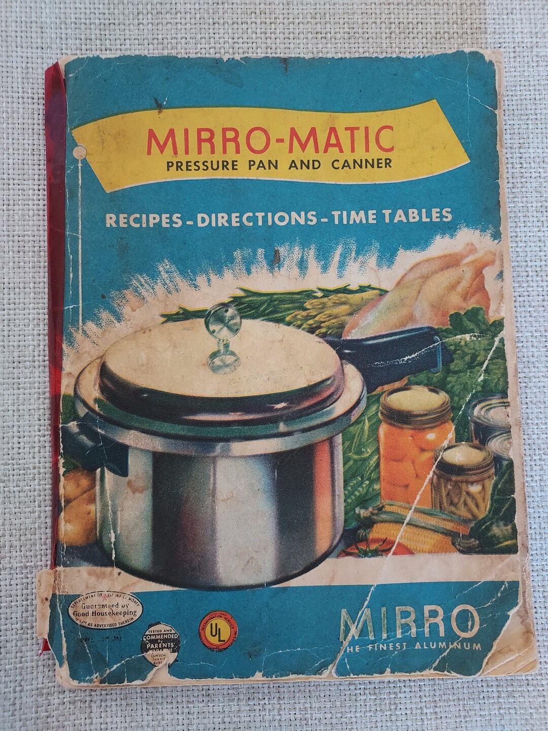 Mirromatic Pressure Pan and Canner Manual 1954 Etsy